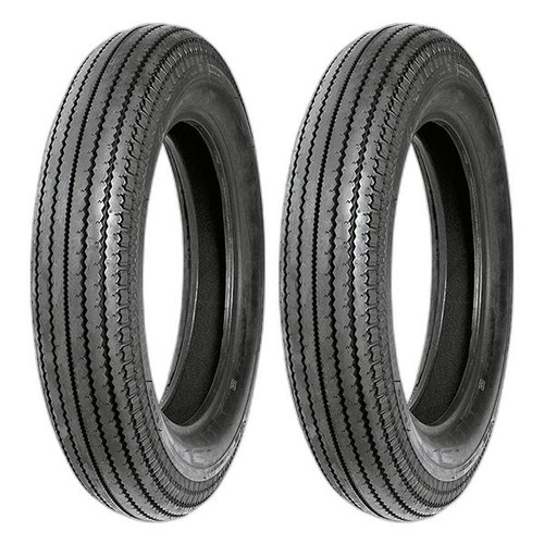 Set pneus shinko 50 - pneus, 4.50-18
