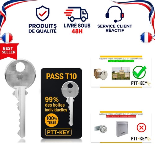 Clé ptt t10 - clé, aux