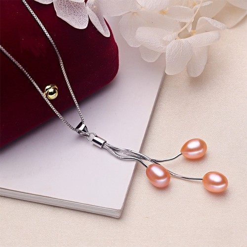 Collier pendentif pampille - collier,