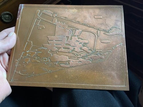 Ancienne matrice gravure en - matrice,