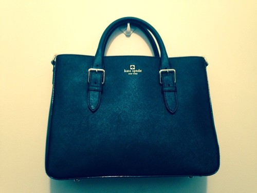 Kate spade black leather - kate,