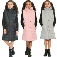 Gilets À Capuche Longs Pour