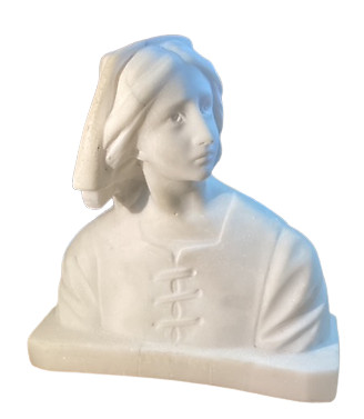 Buste jeune femme jeanne - buste,,