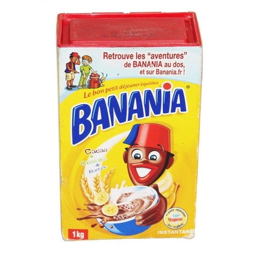 Boîte publicitaire banania - boîte,