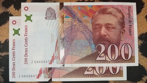 Billets 200 francs gustave - billets,