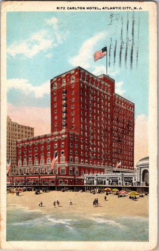 Carte postale 1921 ritz - postale,