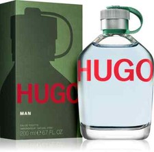 HUGO BOSS MAN 200ml - EAU DE TOILETTE VAPORISATEUR NEUF