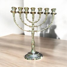 Bougeoir ancien en laiton