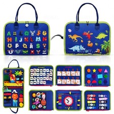 DQMOON Busy Board Jouet Montessori pour Bébé de 1 2 3 4 5 Ans Jouets Sensorie...