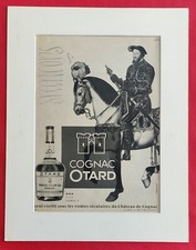 Publicité de presse: Boisson Alcoolisée Cognac OTARD François 1er  1961