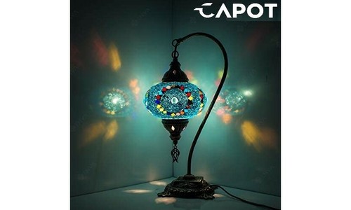 Lampe mosaïque turque