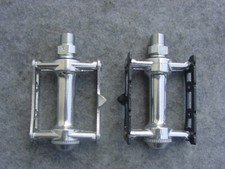 MKS Sylvan Track 1 Paire De Pédales Fixie Bahn Vélo De Course 9/16 Argent Noir