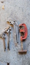 Lot D' Outils Anciens Pour Plombier 