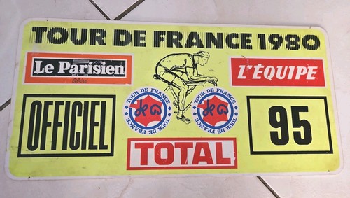 Plaque cyclisme tour - tour, de