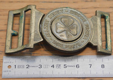 vintage BOUCLE de CEINTURE SCOUTS ALLZEIT BEREIT, SEMPRE PRONTA, SOIS PRETE