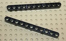 2 x Lego Technic Black Liftarm 1x11 Thick 32525 sets 8415 8653 8674 9397 8275 