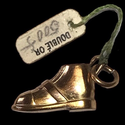 Ancien pendentif plaqué - ancien,