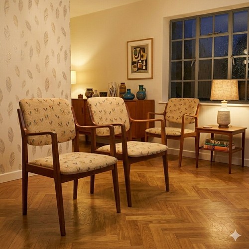 Chaises vintage hêtre teinté - hêtre,