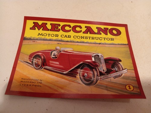 Carte postale meccano - carte,