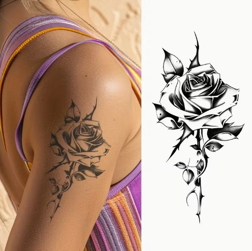 Tatouage temporaire chic - 1,