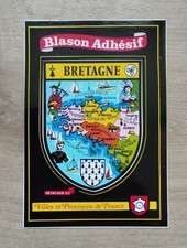 Carte postale Blason adhésif