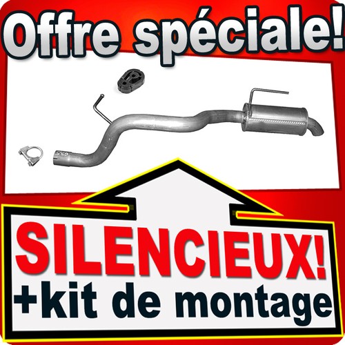 Silencieux arriere pour - silencieux,