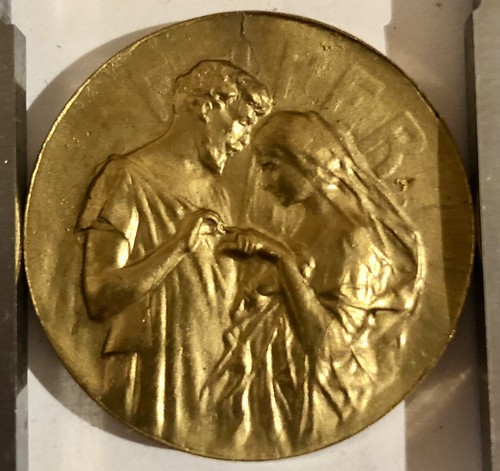 Médaille mariage semper - semper, en