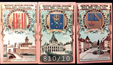 N°810/10 Lot  de 3  CHROMOS