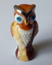 FEVE - FEVES  "CHOUETTES ET GRANDS DUCS 2015" -  JOLIE CHOUETTE FILET OR