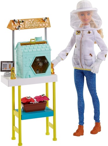 Poupee neuve barbie apiculteur - poupee,