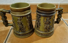 2 chopes à bière allemande