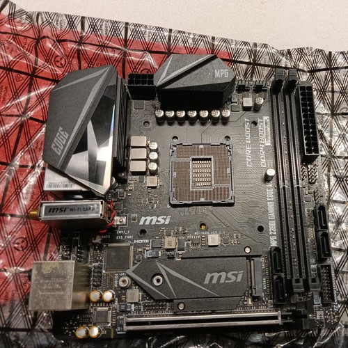 Carte mere msi mpg z390i - carte,