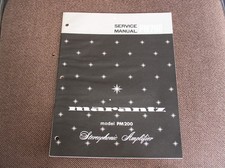 documentations techniques AMPLI VINTAGE MARANTZ PM200 et PM 350