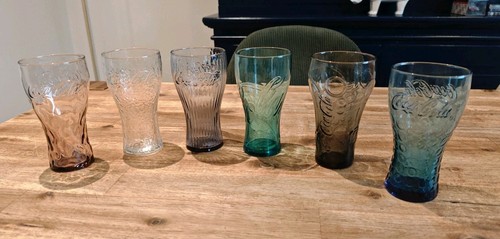 Lot verres coca - 6, cola