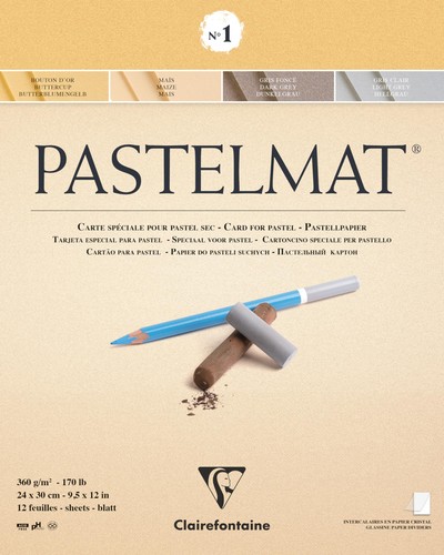 96017c bloc collé pastelmat - bloc,