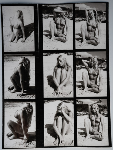 Photo planche contact femme - photo, en