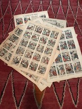 IMAGERIE D'EPINAL PELLERIN Fin XIXeme LOT DE 10 Images De CONTES ENFANTS