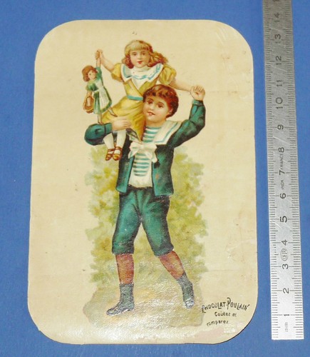 Chromo chocolat poulain - chocolat,