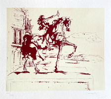 Salvador Dali Litographie COA