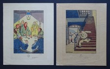 Joseph HEMARD 2 gravures