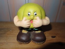 Magnifique tirelire - pomme pidou - folle et unique en céramique RARE