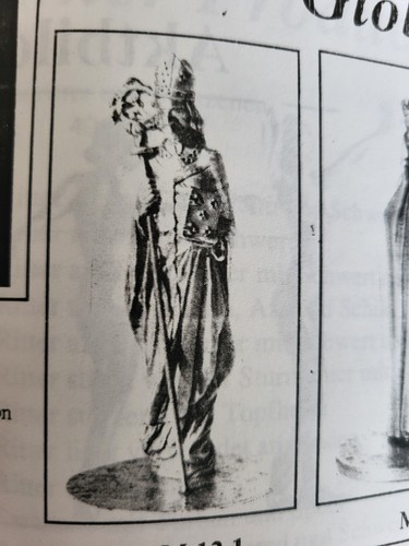 Globe figures eveque - globe, figures/eveque