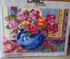 Canevas DMC  " Bouquet au