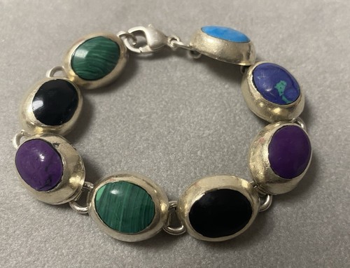 Beau bracelet argent turquoise
