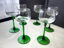 6 Verres à vin blanc d'Alsace