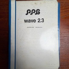 VINTAGE PPG WAVE 2.3 OWNER'S