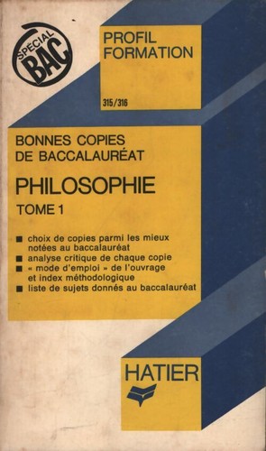 Bonnes copies bac - copies, du