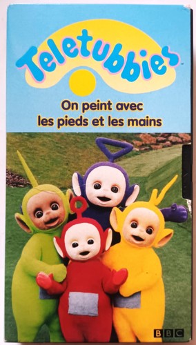 Vhs secam teletubbies on - vf, teletubbies,