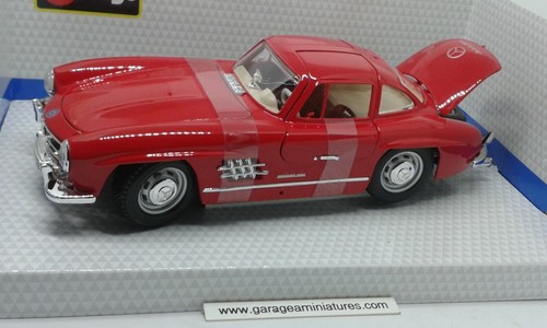 Mercedes 300sl 1954 rouge - mercedes,