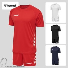 HUMMEL Ensemble T-Shirt & Shorts Homme Col Rond Ceinture Élastique Sport